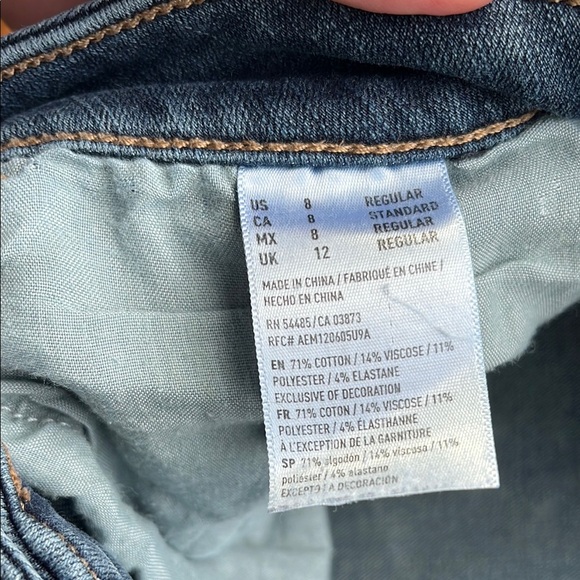 Blue American Eagle Women's Jeans - Picture 3 of 11